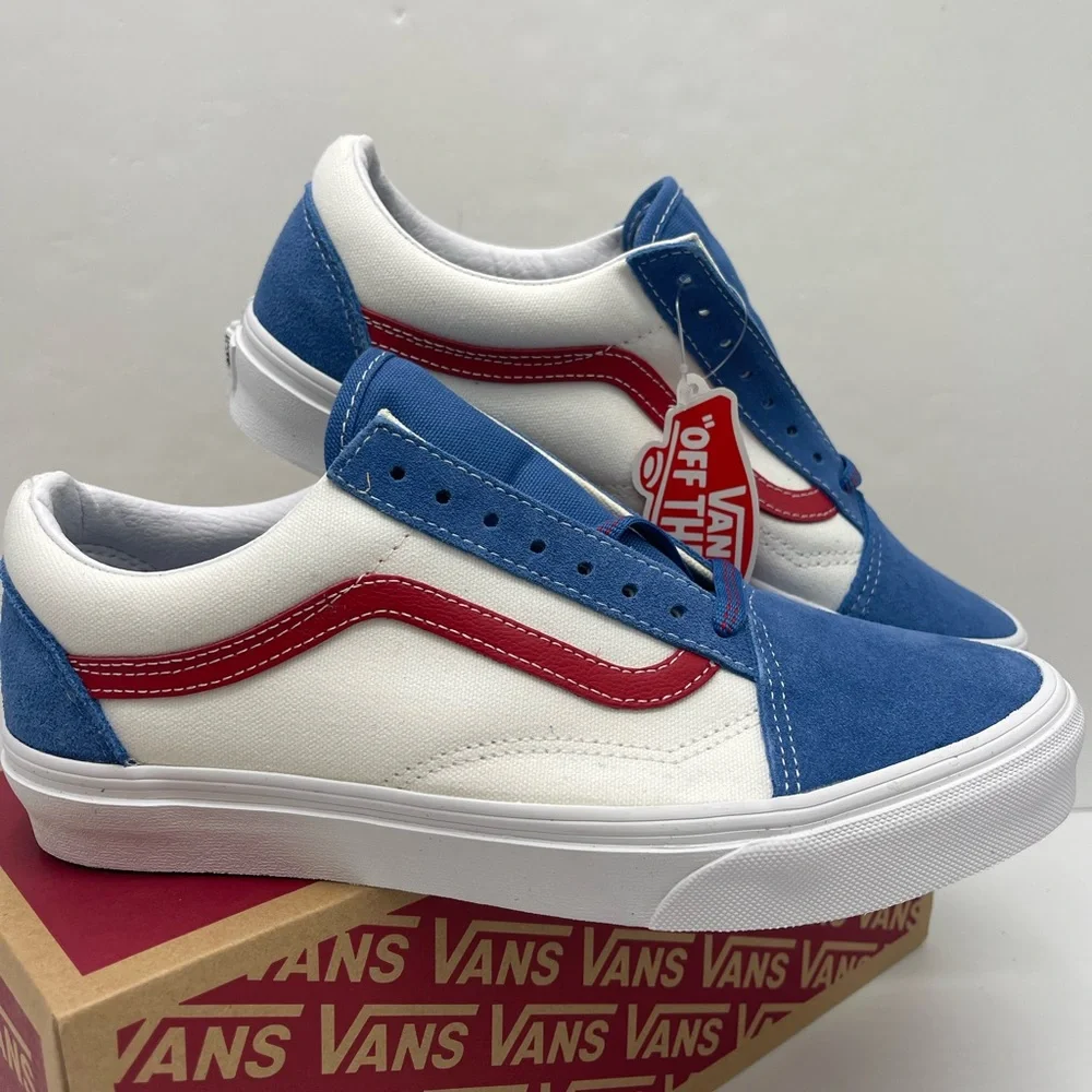 Vans Men’s Old Skool (Sport Pop)Vallartabl/Red
VN0A38G19XG1 Sneakers - Picture 9 of 16